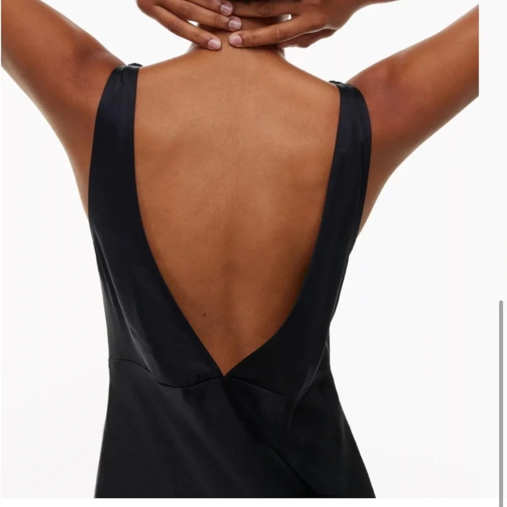 Goddess Satin Dress (SEE PHOTOS) - Picture 6 of 6